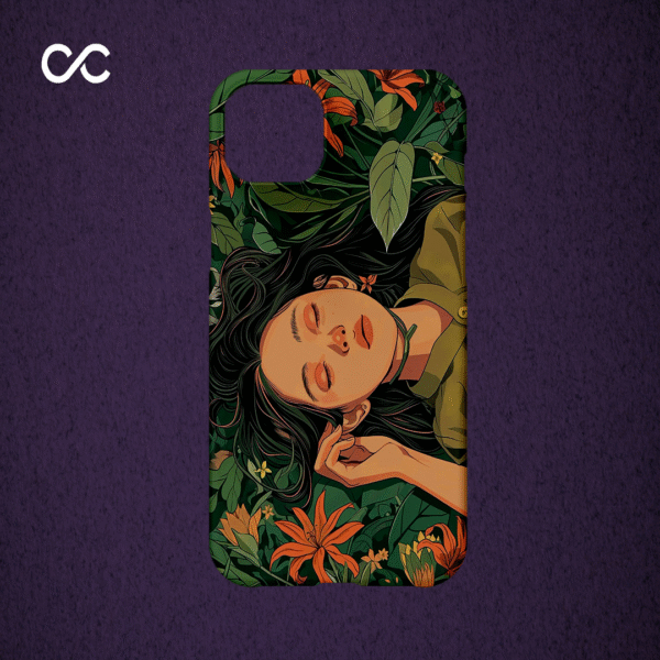 Girl in the Garden Premium Hard Case