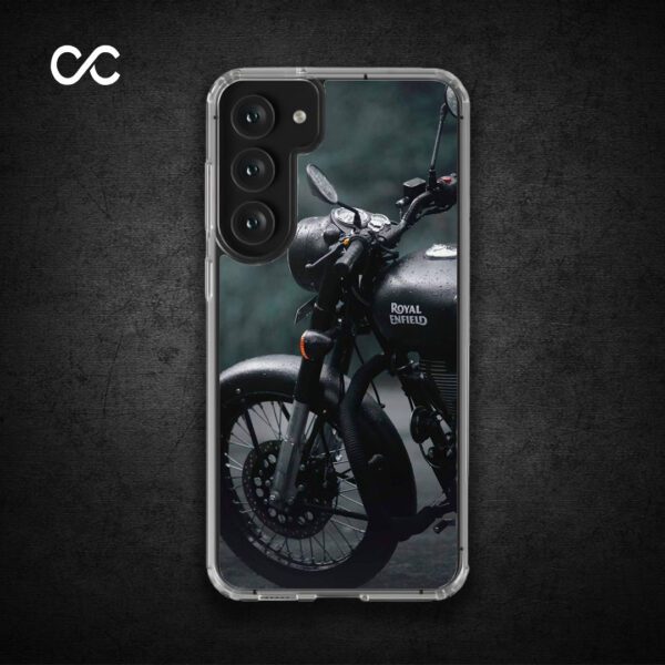 Royal Enfield Classic Rider Phone Cover | Premium Silicone Case