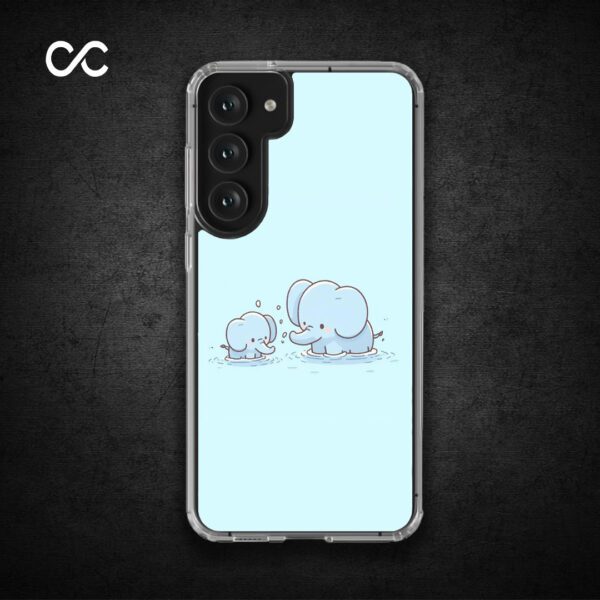 Cute Baby Elephant-Premium Silicon Case